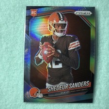 2025 Panini Prizm - Shedeur Sanders #405 Silver Prizm (RC) Card, Browns, Mint