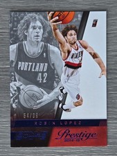 ROBIN LOPEZ /99 BLUE PARALLEL BONUS SHOTS 2014-15 PRESTIGE BLAZERS #11