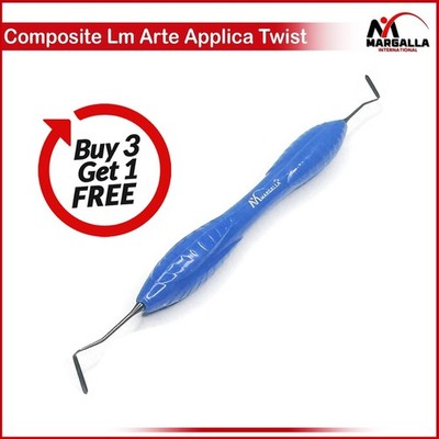 Dental LM ARTE Applica Twist Composite Filling Instruments Silicone Handle New