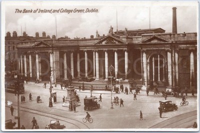 Seltener 1929 Dublin RPPC - ''Buy Irish Goods'' Slogan Poststempel - Earle Family Archive