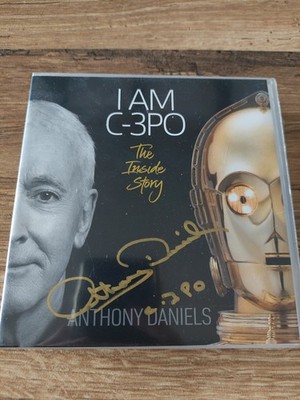 ANTHONY DANIELS I AM C-3PO AUDIO 9 CD SIGNIERT