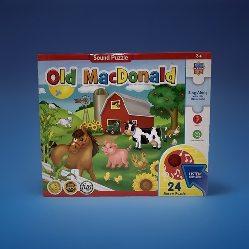 Sound Puzzle Old MacDonald Sing Along preisgekrönt 24 Teile Alter 3+ versiegelt - Bild 5 von 5