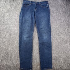 Lucky Brand Sweet N Low Jeans 6/28 Blue Denim Medium Wash Mid Rise 32x30