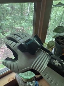 Nintendo Power Glove for NES Gray/Black Wired Programmable Controller Keypad