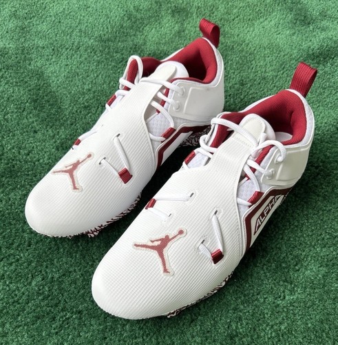 Botines de fútbol profesional Oklahoma Jordan Alpha Menace emitidos por el equipo talla 16 FJ4985-106 - Imagen 1 de 13