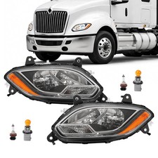 Dot Pair For International Harvester Lt Lt625 2017-2021 Led Headlight Headlamp