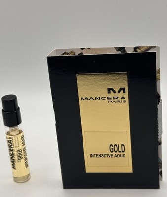 Mancera Gold Intensive Aoud Eau de Parfum Sample Spray 2ml / 0.06 oz Rare