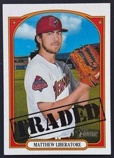 Matthew Liberatore - 2021 Topps Heritage Minor League #192 - St. Louis Cardinals