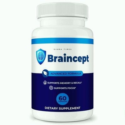 Braincept Capsules, Official Formula for Advanced Brain Support 60ct