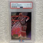 SWEET 1993 Fleer Ultra Inside/Outside #4 Michael Jordan Card Chicago Bulls PSA 6