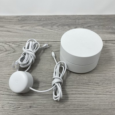 Google Wifi AC1200 Mesh Wi-Fi System Model GJ2CQ Dual-Band AC1200 Router TESTED