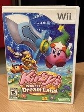 Kirby's Return to Dream Land Nintendo Wii Complete CIB Tested & Working