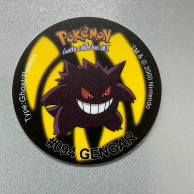 #094 Gengar Pokemon Taz Tazo Chip Pog Nintendo Cheetos Lays Pokémon