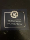 2025-S Proof Silver Eagle 250th Anniversary Navy USN Privy Mark OGP COA