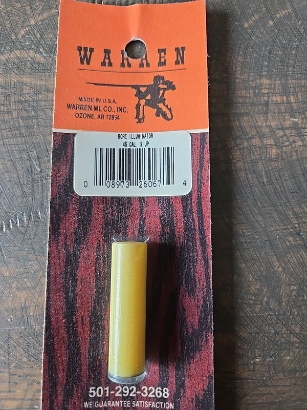 Warren Bore Illuminator .45cal And Up