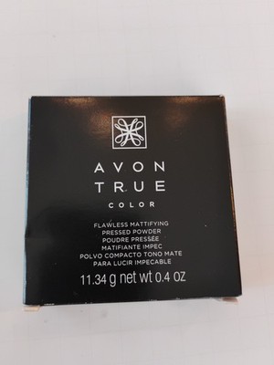 NIB Avon True Color Flawless Mattifying Pressed Powder Ginger