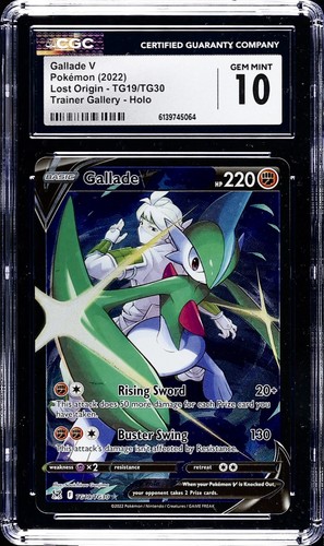 Gallade V graded CGC 10 for sale on eBay