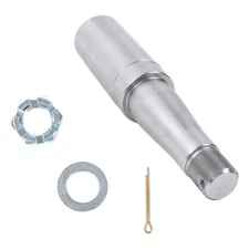 LABLT 8.25'×1.75' Round #84 Trailer Axle Spindle W/Fastening Accessories 3500Lbs