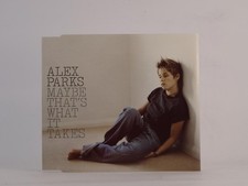 ALEX PARKS MAYBE THAT'S WHAT IT TAKES (J33) 3 Track CD Single including Picture 
