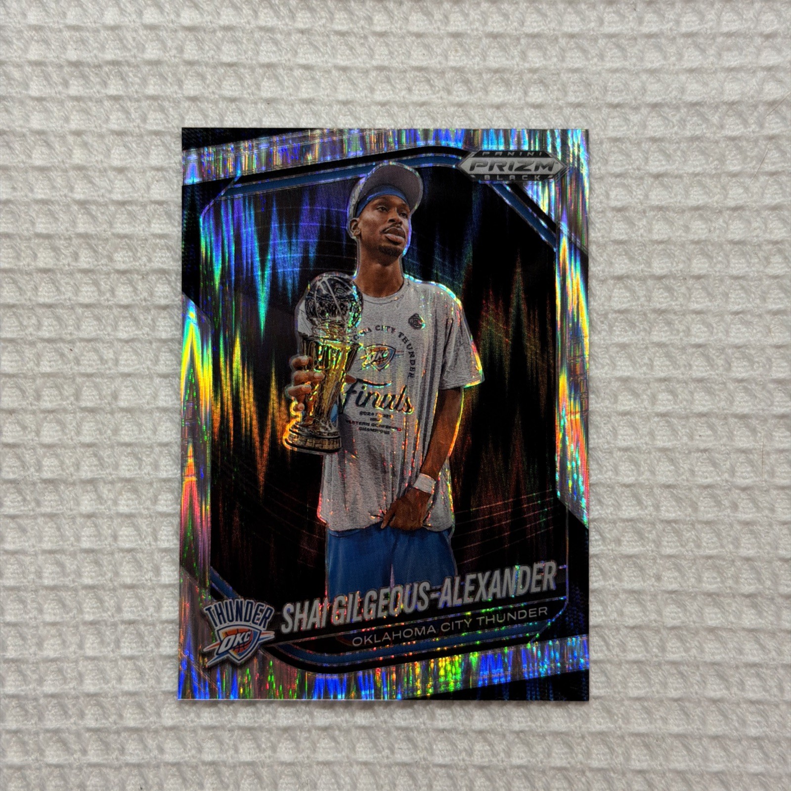 Shai Gilgeous-Alexander 2024-25 Panini Prizm Black Basketball Skewed #164 /249