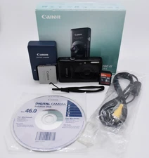 Canon PowerShot SD780 IS 12.1MP Digital ELPH Camera Black – Tested, Ultra Slim