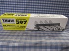 Thule 597 Clamp-On 4 PR. Horizontal Ski Carrier with Locks & Keys FREE SHIPPING.