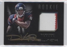 2012 Panini Black Rookie Signature Materials Prime 103/349 DeVier Posey Auto 3c4