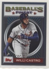 2020 Topps Finest Flashbacks Willi Castro #45 Rookie RC 1s3