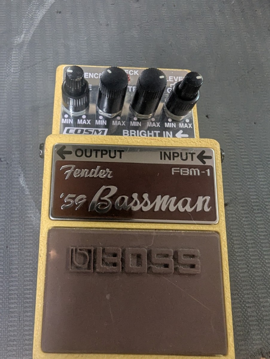 Boss FBM-1 Fender '59 Bassman Guitar Pedal | eBay Boss FBM-1 Fender '59 Bassman Guitar Pedal | eBay