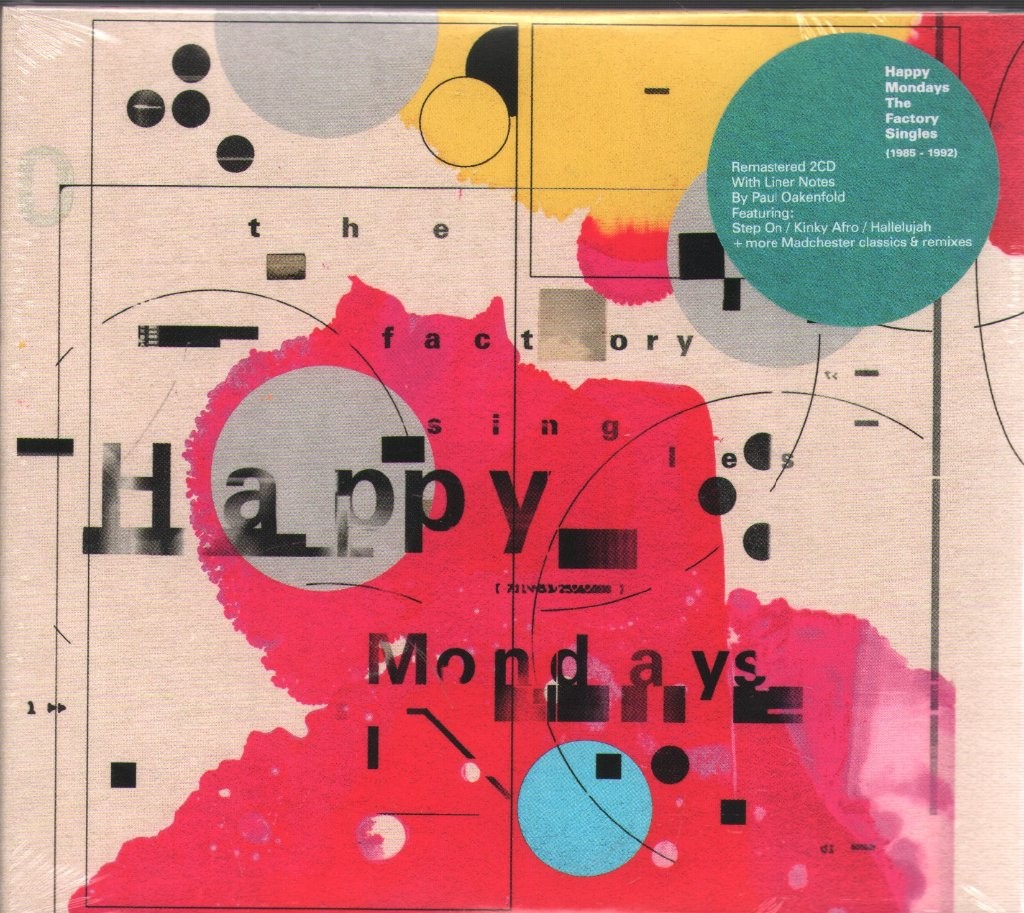 Happy Mondays Factory Singles Double CD NEW