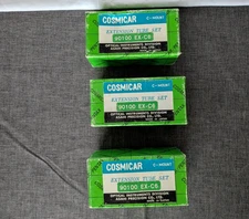 Lot 0f 3 Cosmicar Extension Tube Set for 40mm TV Lens C-Mount 90100 EX-C6