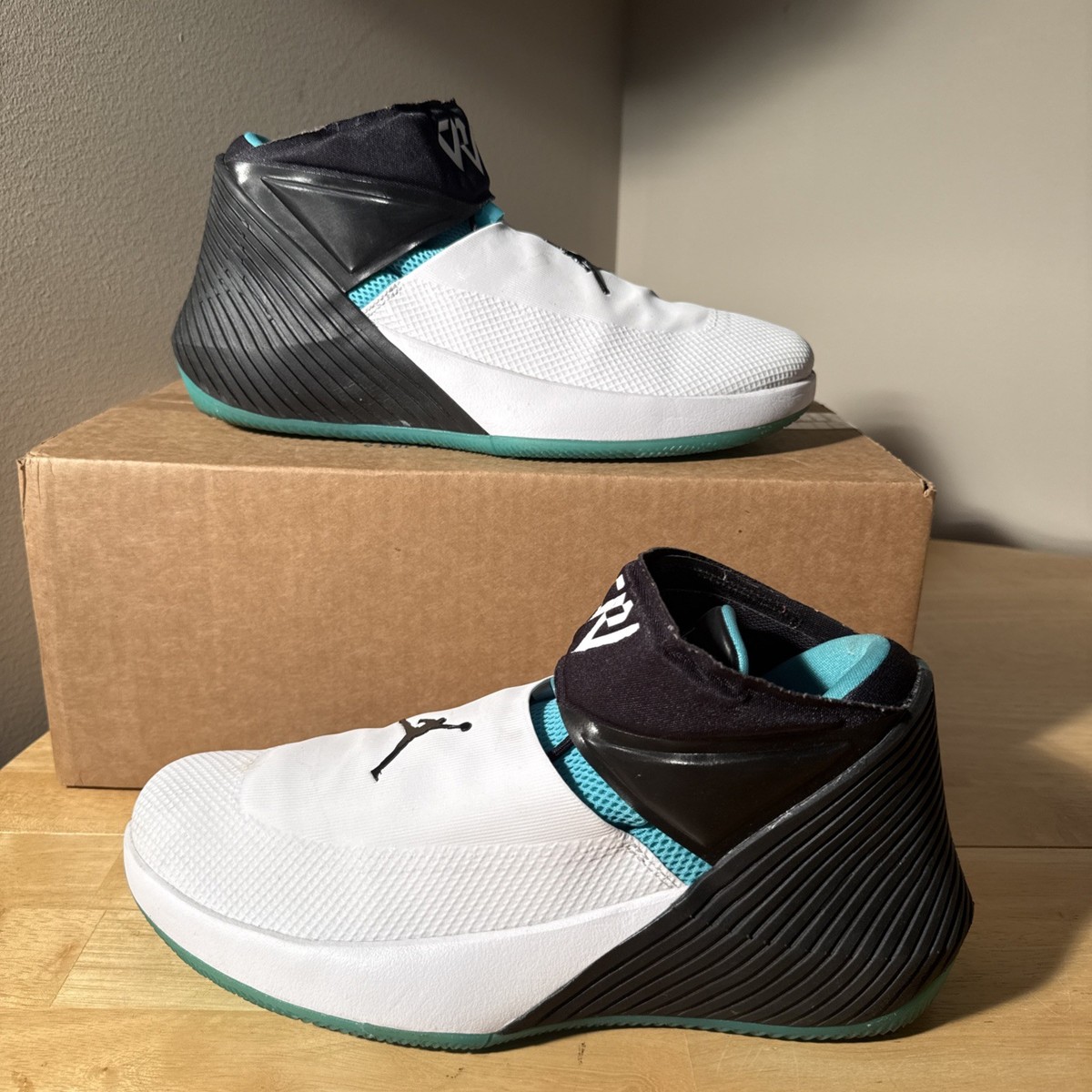 Men's 12 - Nike Air JORDAN WHY NOT ZER0.1 Hyper Jade Shoes