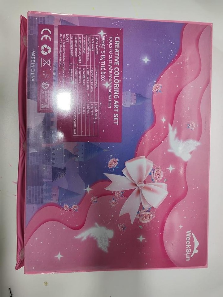 240 Pcs Art Set, Art Kit Drawing Kit for Kids Girls Boys,Double Sided ...