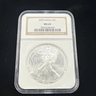 2005 American Silver Eagle Coin - NGC MS69 Beautiful!