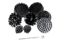 SHIELDPRO Drill Brush Attachment Set, Power Scrub Brush for Cleaning