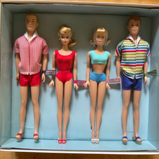 Barbie Gold Label “Double Date” 50th Anniversary Giftset NRFB With Shipper