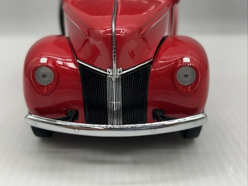 1/24 Franklin Mint 1940 Ford Pickup Truck Red Ford Sales Service jm B11WH98 READ - Picture 4 of 24