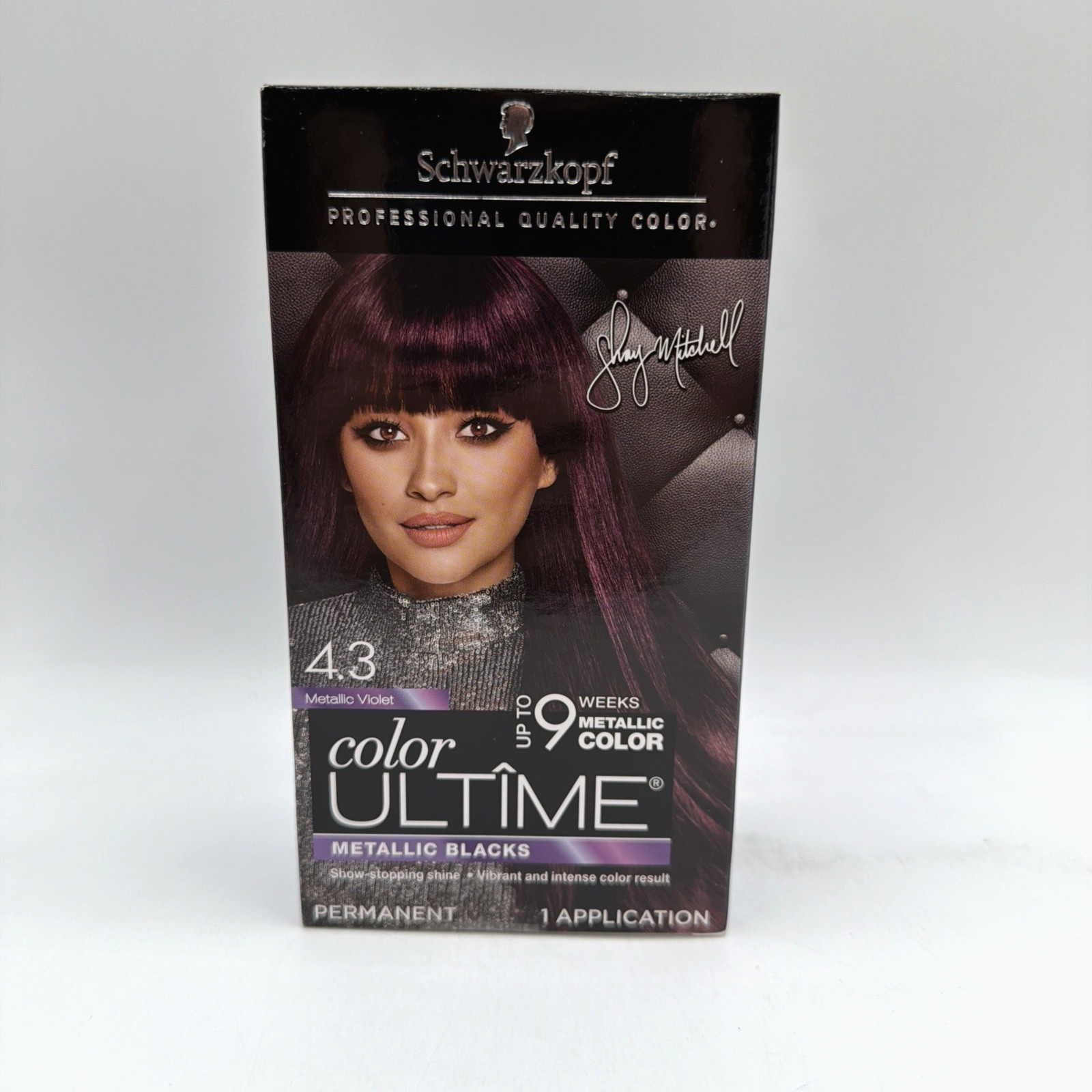 Cream 4.3 Metallic Violet Permanent Hair Color 1pk