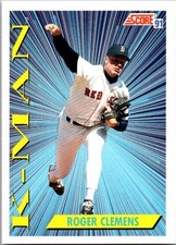 1991 Score - Roger Clemens #684