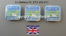 Japan Made Battery For ETA Movement 252.411 x 3 Offer