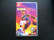 Authentic Replacement Case ONLY - NBA 2K23 Nintendo Switch Box