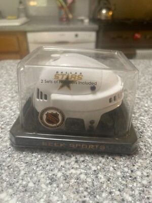 Dallas Stars Signed Mini Helmet by Seek 2 1/2'' by 4''