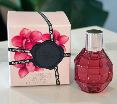 Viktor & Rolf  Flowerbomb Ruby Orchid Mini Parfum 7ml/.24oz Brand New