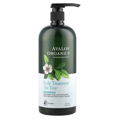Scalp Treatment Shampoo, Tea Tree, 32 fl oz (946 ml)