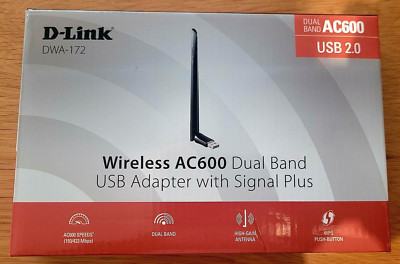 D-Link DWA-172 AC600 WLAN Adapter USB 2.0