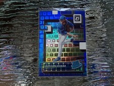 2022 Panini Donruss Optic Rated Blue Pandora Prizm /99 Jackson Kowar Rookie RC