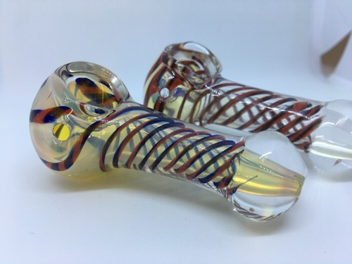 3” NEW USA TOBACCO SMOKING HEAVY HAND PIPE BLOWN GLASS SPOON HITTER XC10MC BOWL - Picture 9 of 12