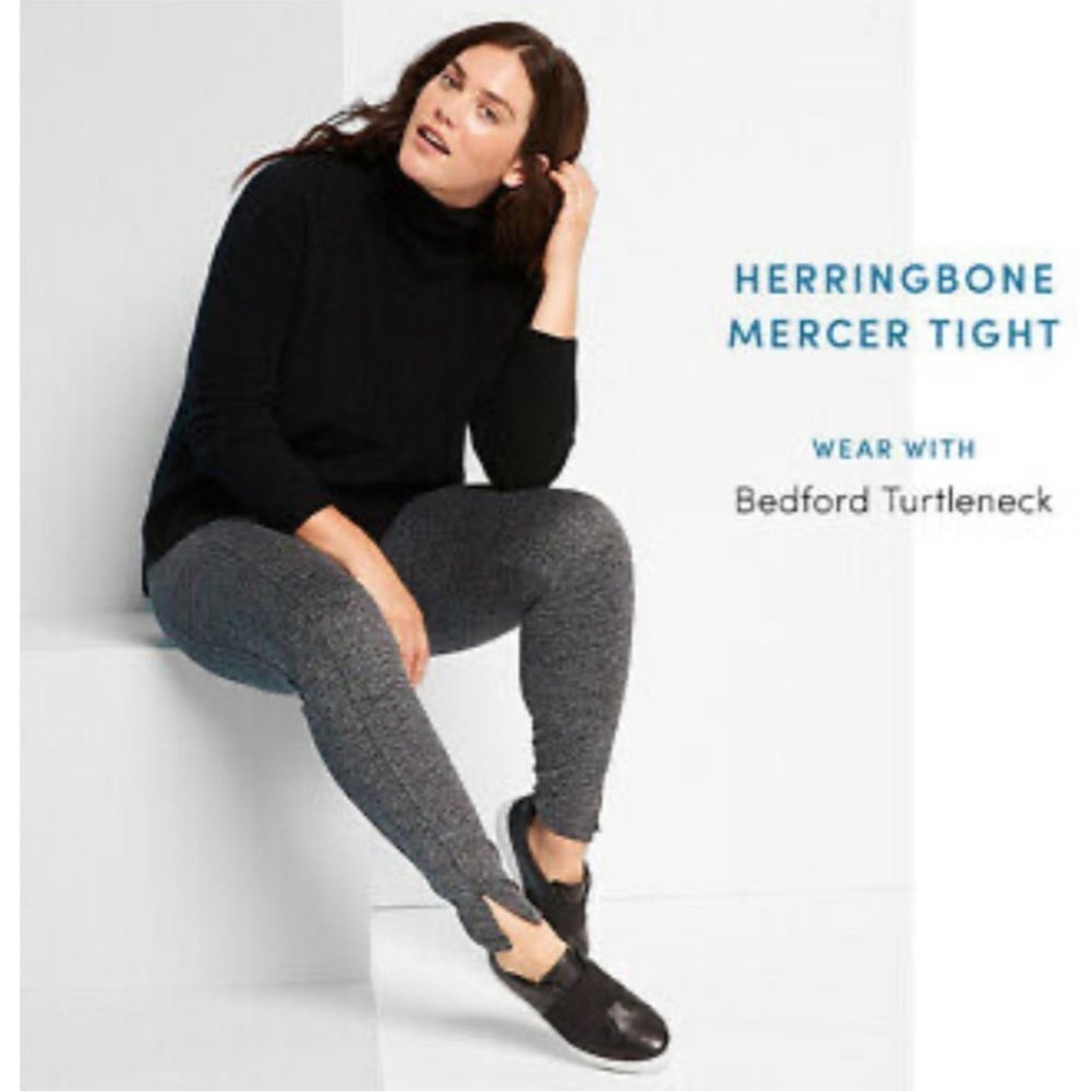 Athleta Herringbone Mercer Compression Leggings, … - image 11