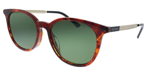 GUCCI GG0459S-002 Cateye Designer Sunglasses in Havana  display picture 3