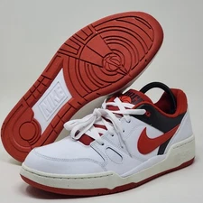 Nike Full Force Low 'Mystic Red' FB1362-102 White/Red/Black Men's Size 11 New